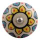 Yellow Sunflower Flower Ceramic Wine Stopper